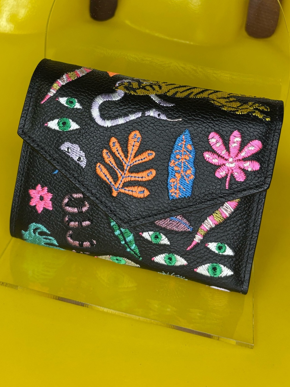 Min & Mon Embroidered Wallet